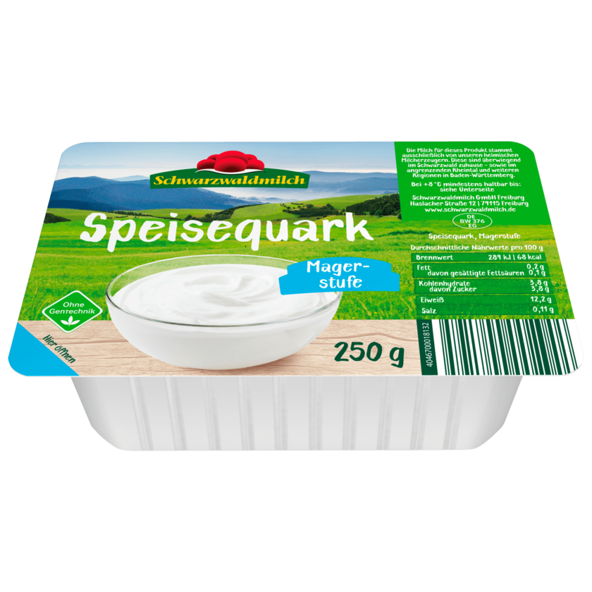 Schwarzwaldmilch Speisequark Magerstufe 250g